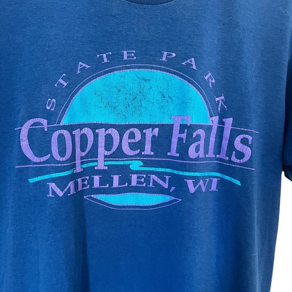 Vintage Copper Falls Wisconsin State Park T-Shirt - Picture 3 of 4